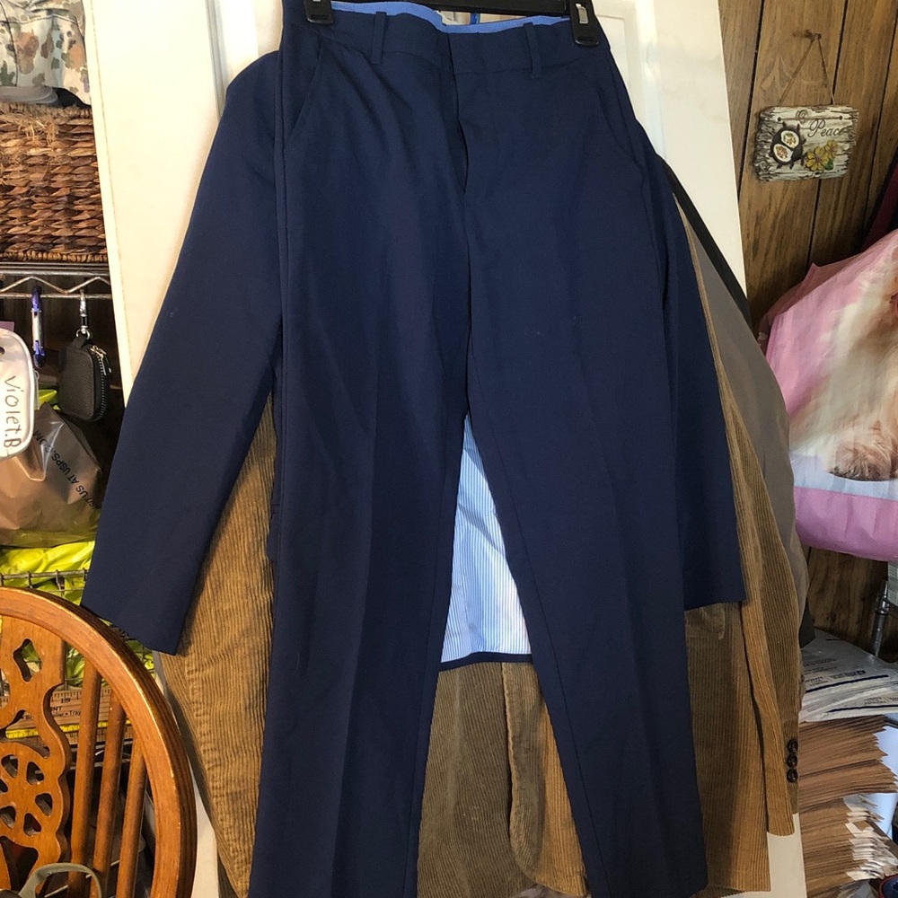Izod navy trousers